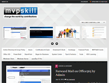 Tablet Screenshot of mvpskill.com